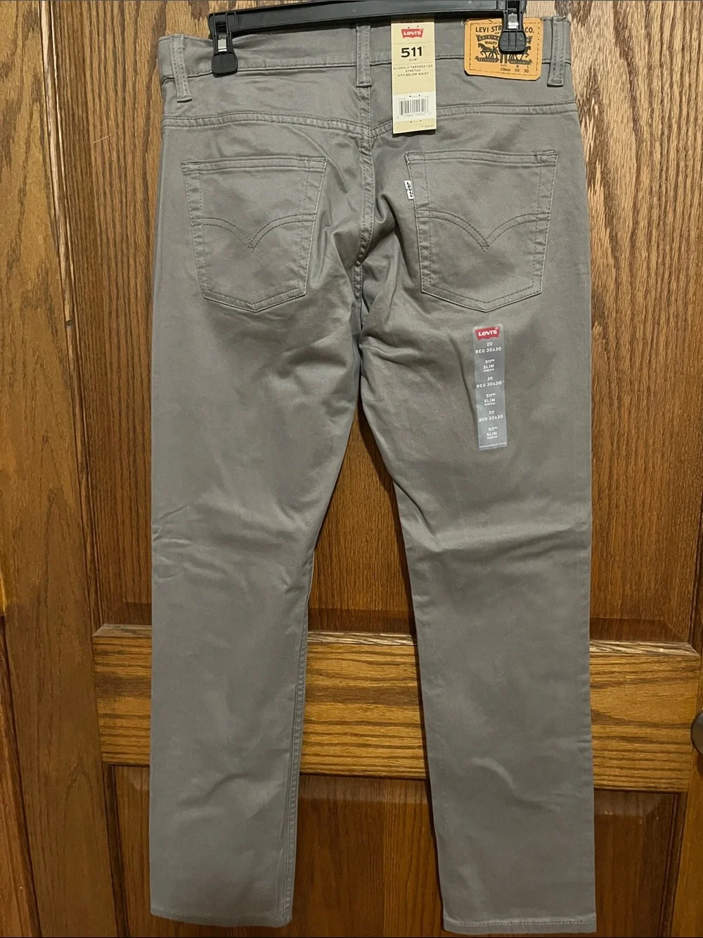 Levi's 511 Slim Straight Men's Jeans - Gray